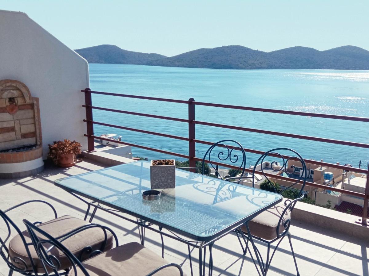 Marilena Panoramic Sea View House Elounda Exterior foto